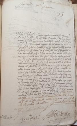 [Carta da Santa Casa da Misericórdia de Goa sobre a herança de Gaspar Nogueira do Monte, fronteir...