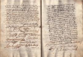[Aceitação dos irmãos André Arcos Lobo, Damião Freire, António de Freitas e outros]