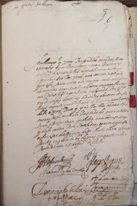[Carta da Santa Casa da Misericórdia de Ponte de Lima sobre o provedor da comarca querer tomar co...
