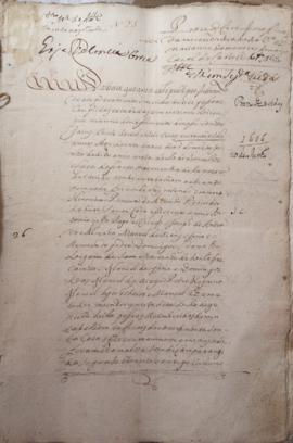 [Pública forma do prazo feito entre a Santa Casa e Mariana de Meneses, do casal do castelo]
