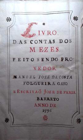 [Registos das contas 1796-1802]