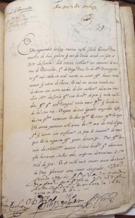 [Carta da Santa Casa da Misericórdia de Malaca à  Santa Casa da Misericórdia de Barcelos  sobre a...