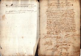 Entrada dos irmãos José de Andrada e o licenciado André de Mariz Couto e Domingos Pereira de Barc...